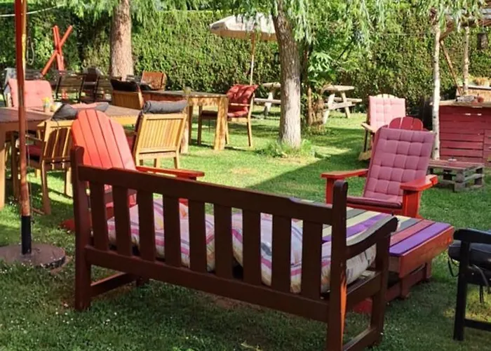 Randonneur Au Camping *